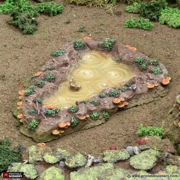 Tabletop Terrain Terrain Bogs of Ever Stench - The Gloaming Swamp