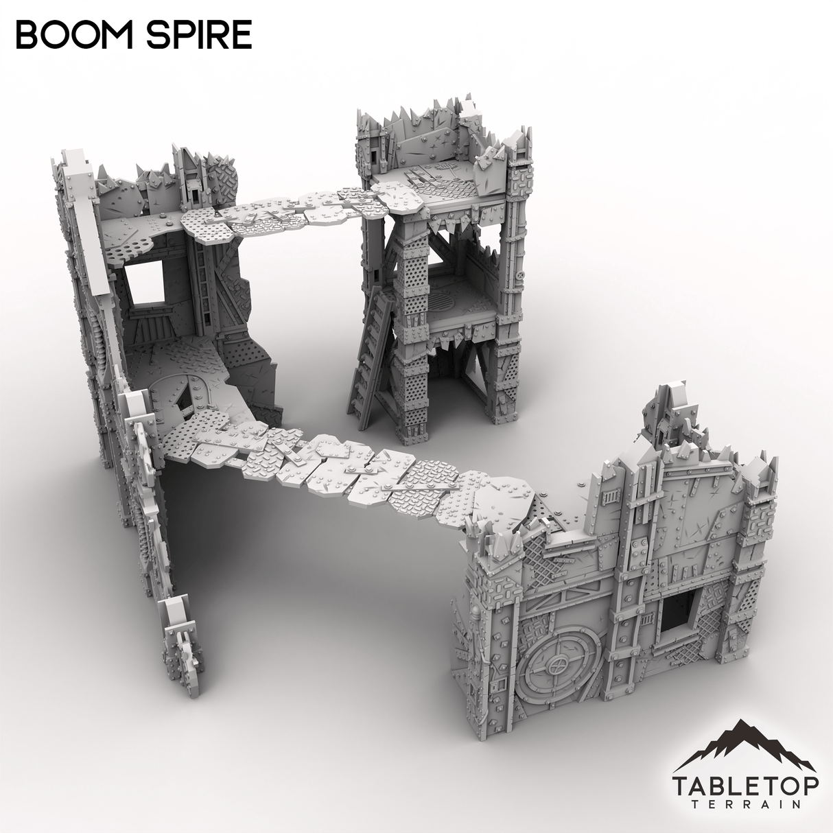 Tabletop Terrain Terrain Boom Spire - Scrapz Kamp