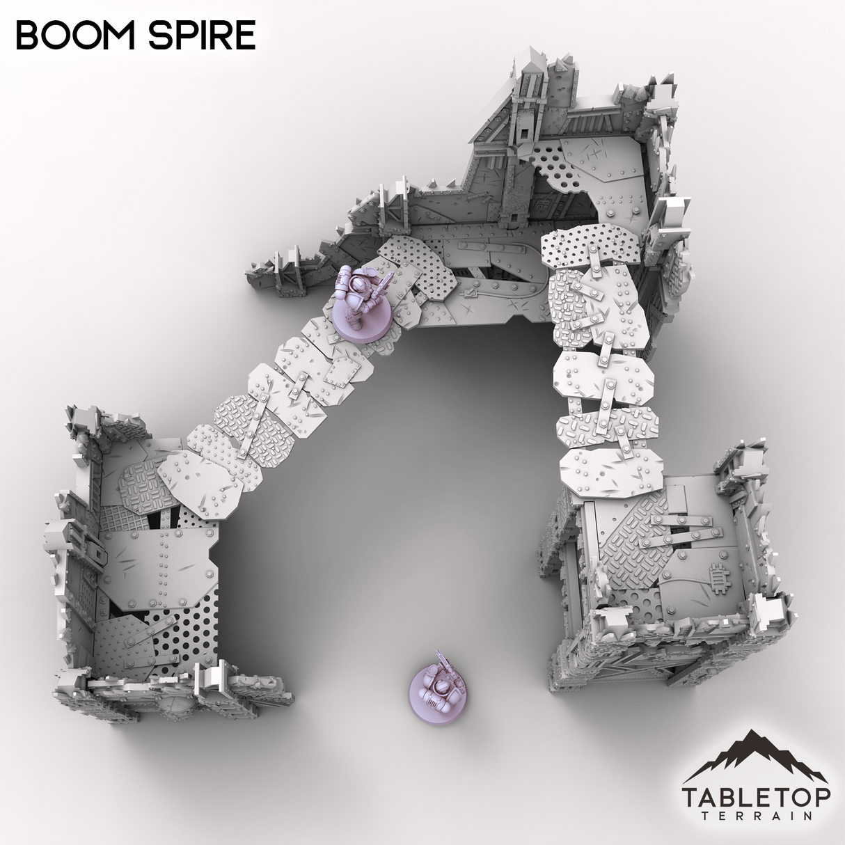 Tabletop Terrain Terrain Boom Spire - Scrapz Kamp