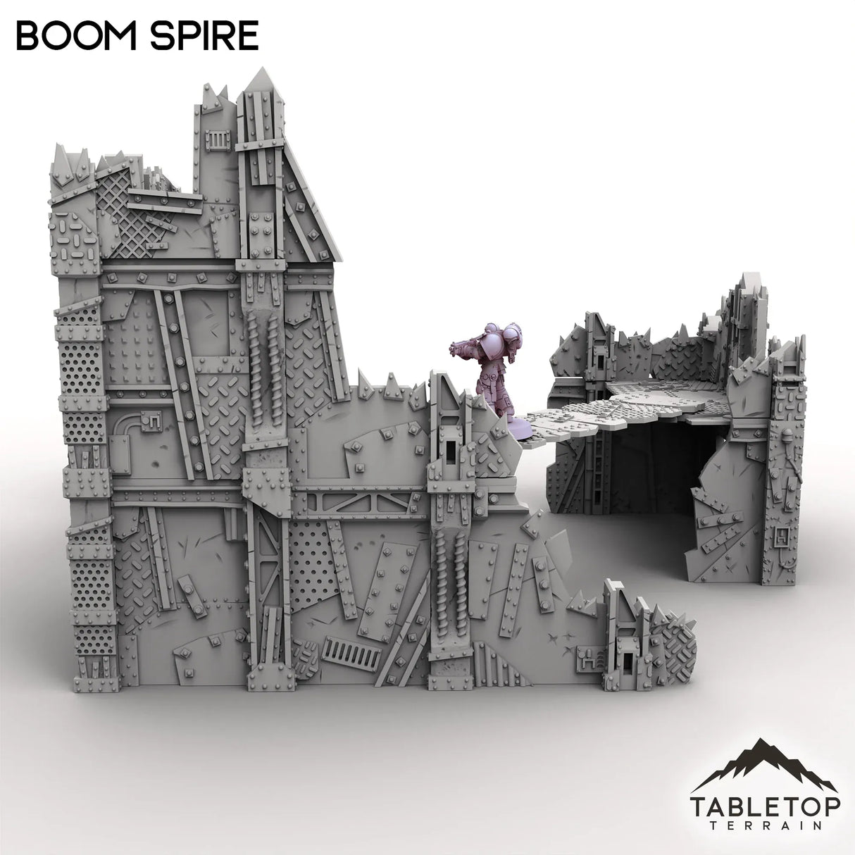 Tabletop Terrain Terrain Boom Spire - Scrapz Kamp