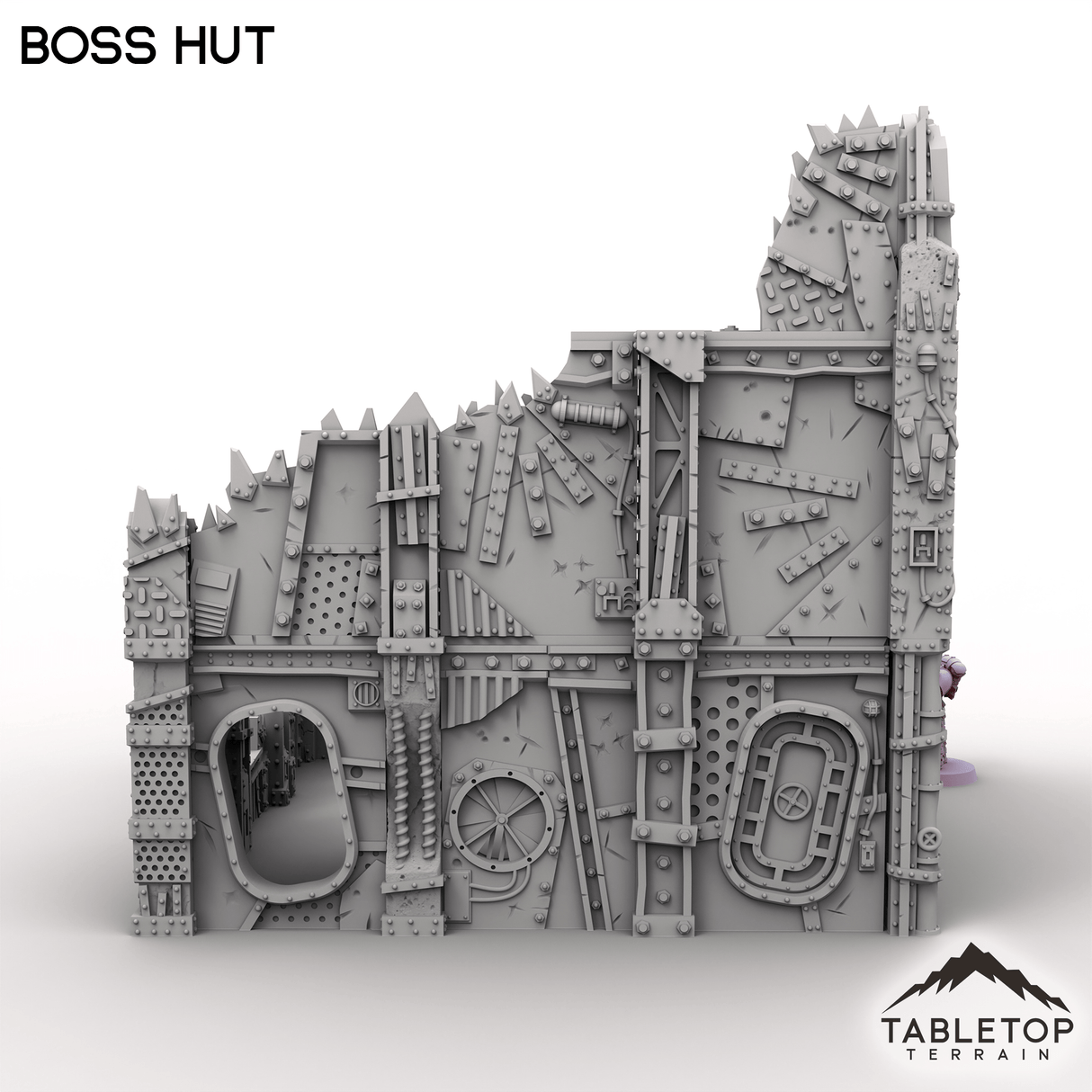 Tabletop Terrain Terrain Boss Hut - Scrapz Kamp