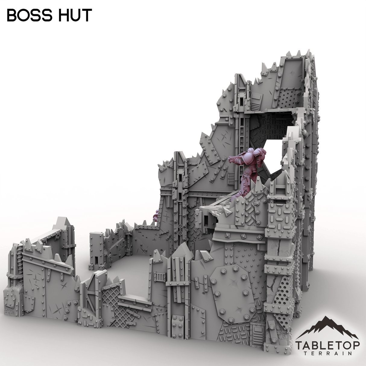 Tabletop Terrain Terrain Boss Hut - Scrapz Kamp