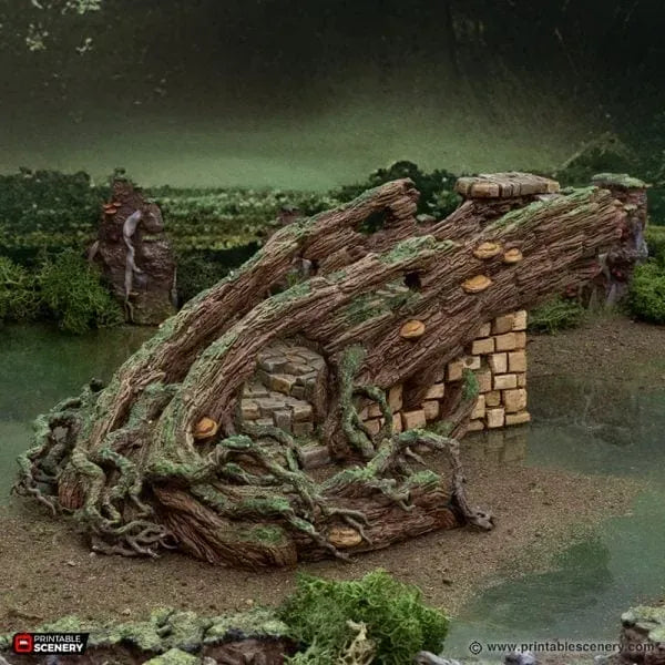 Tabletop Terrain Terrain Brackencourt Bridge - The Gloaming Swamp