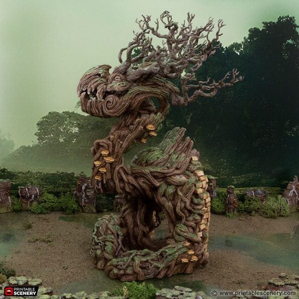 Tabletop Terrain Terrain Brackencourt Portal - The Gloaming Swamp