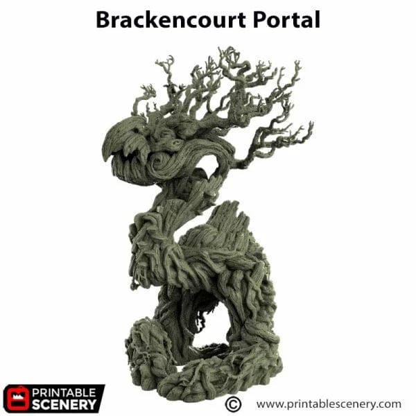 Tabletop Terrain Terrain Brackencourt Portal - The Gloaming Swamp