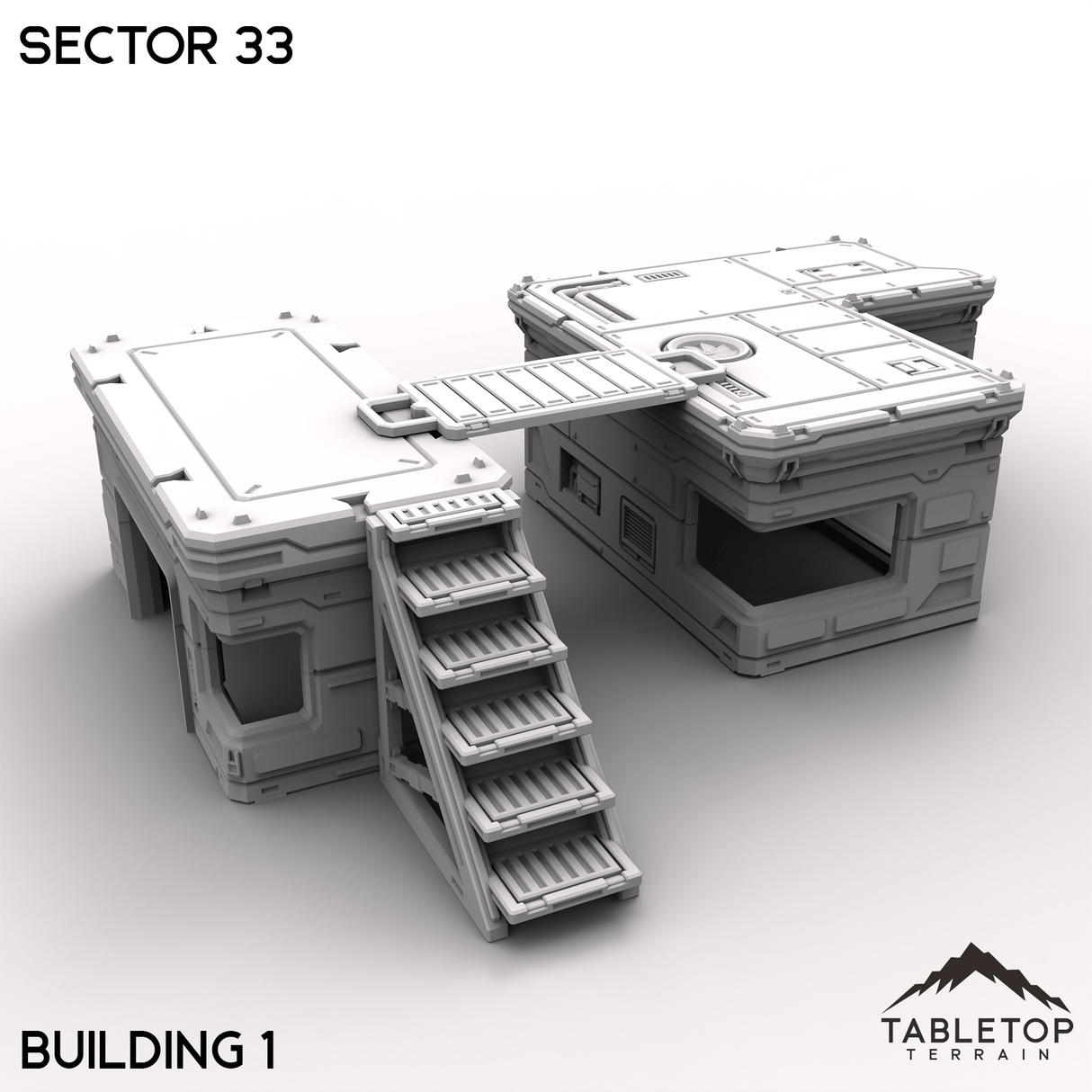 Tabletop Terrain Terrain Building 1 / 32mm Sector 33