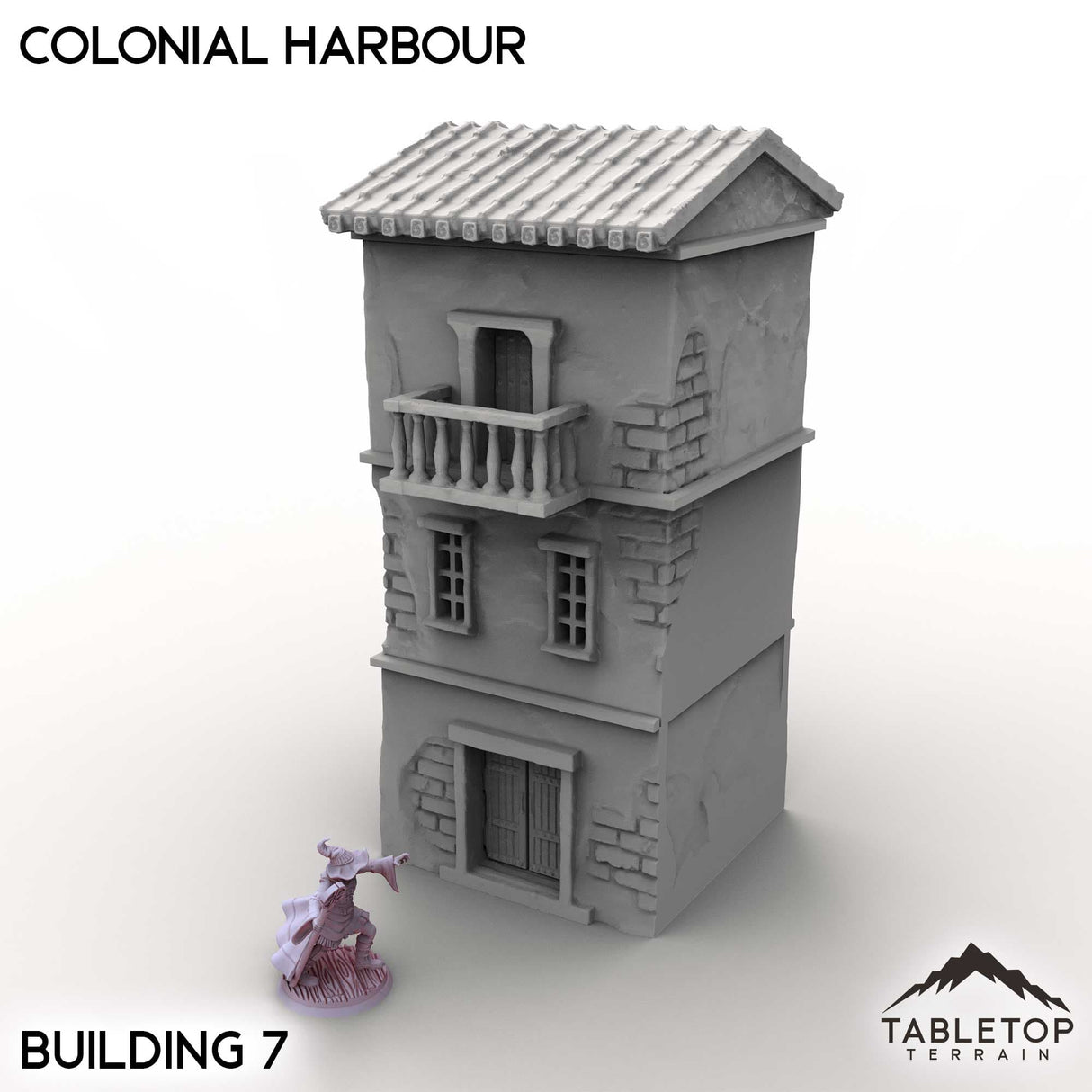 Tabletop Terrain Terrain Building 7 / 32mm Colonial Harbour