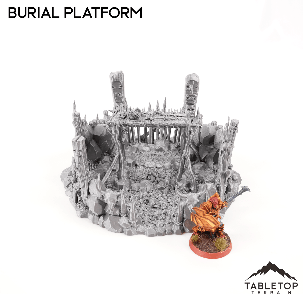 Tabletop Terrain Terrain Burial Platform - Tribal Terrain