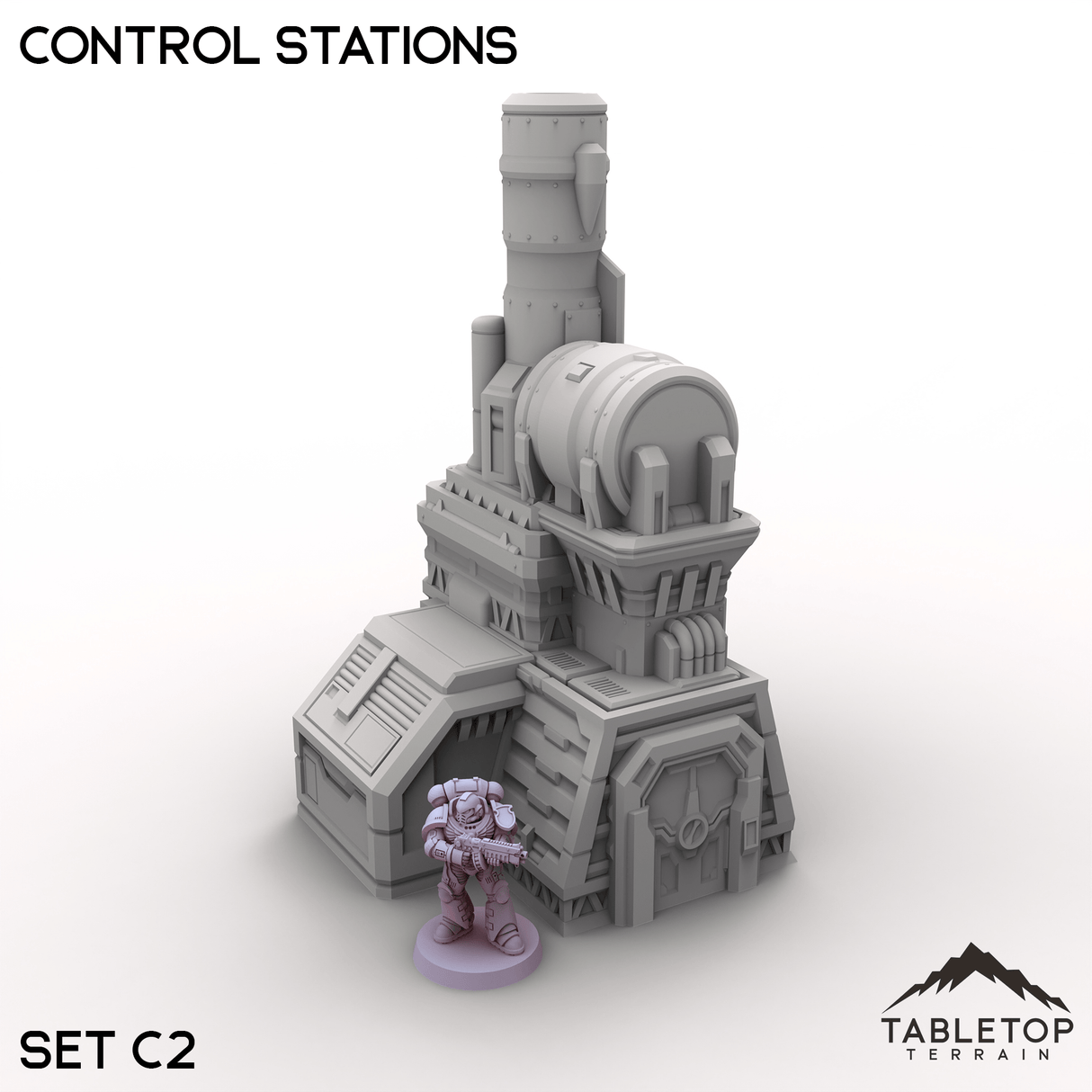 Tabletop Terrain Terrain C2 / 32mm Control Stations