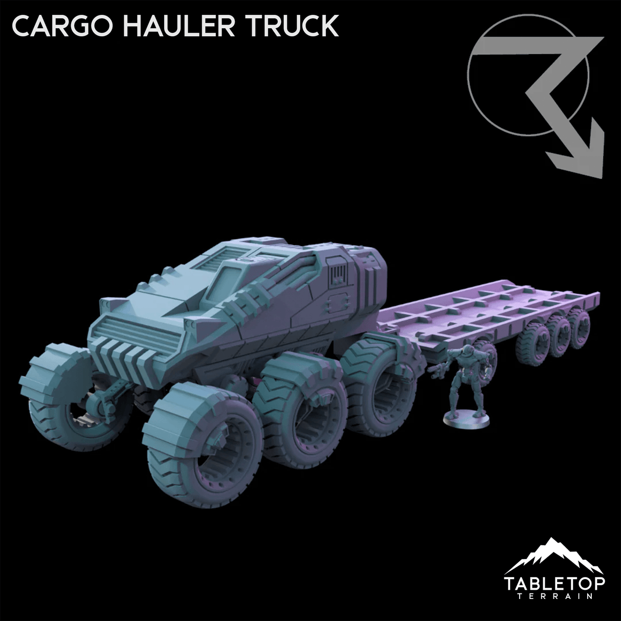 Tabletop Terrain Terrain Cargo Hauler Truck - Techscape