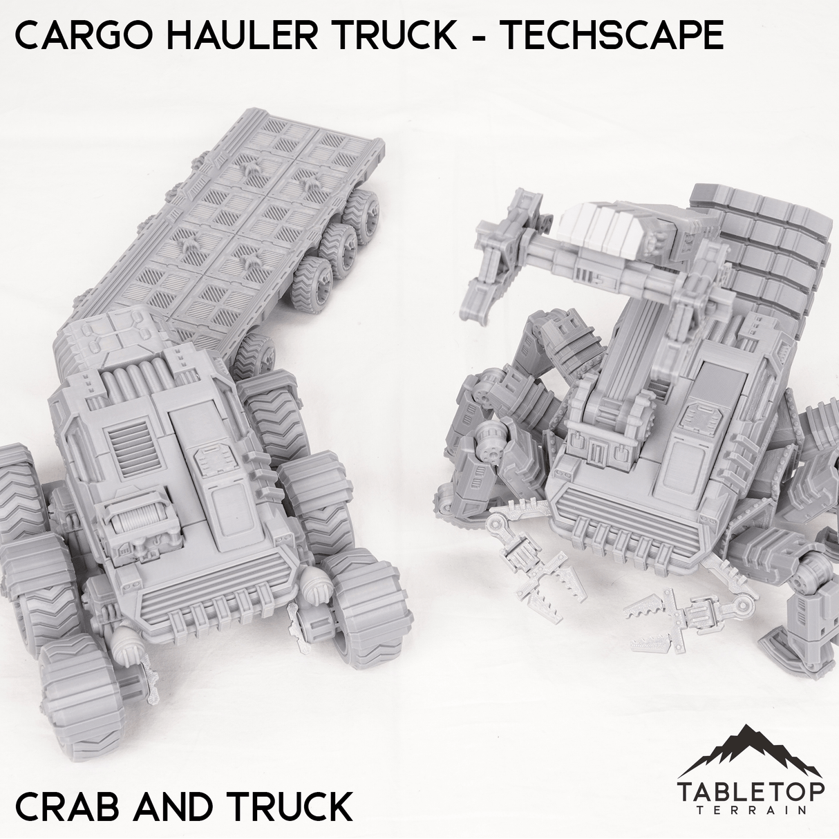 Tabletop Terrain Terrain Cargo Hauler Truck - Techscape