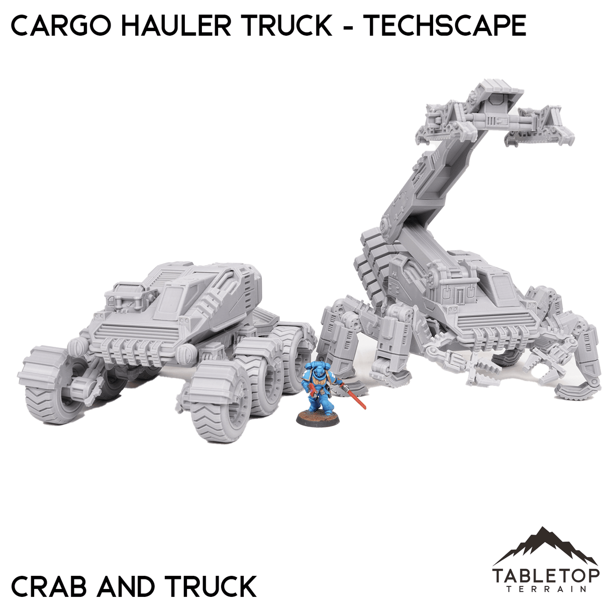 Tabletop Terrain Terrain Cargo Hauler Truck - Techscape