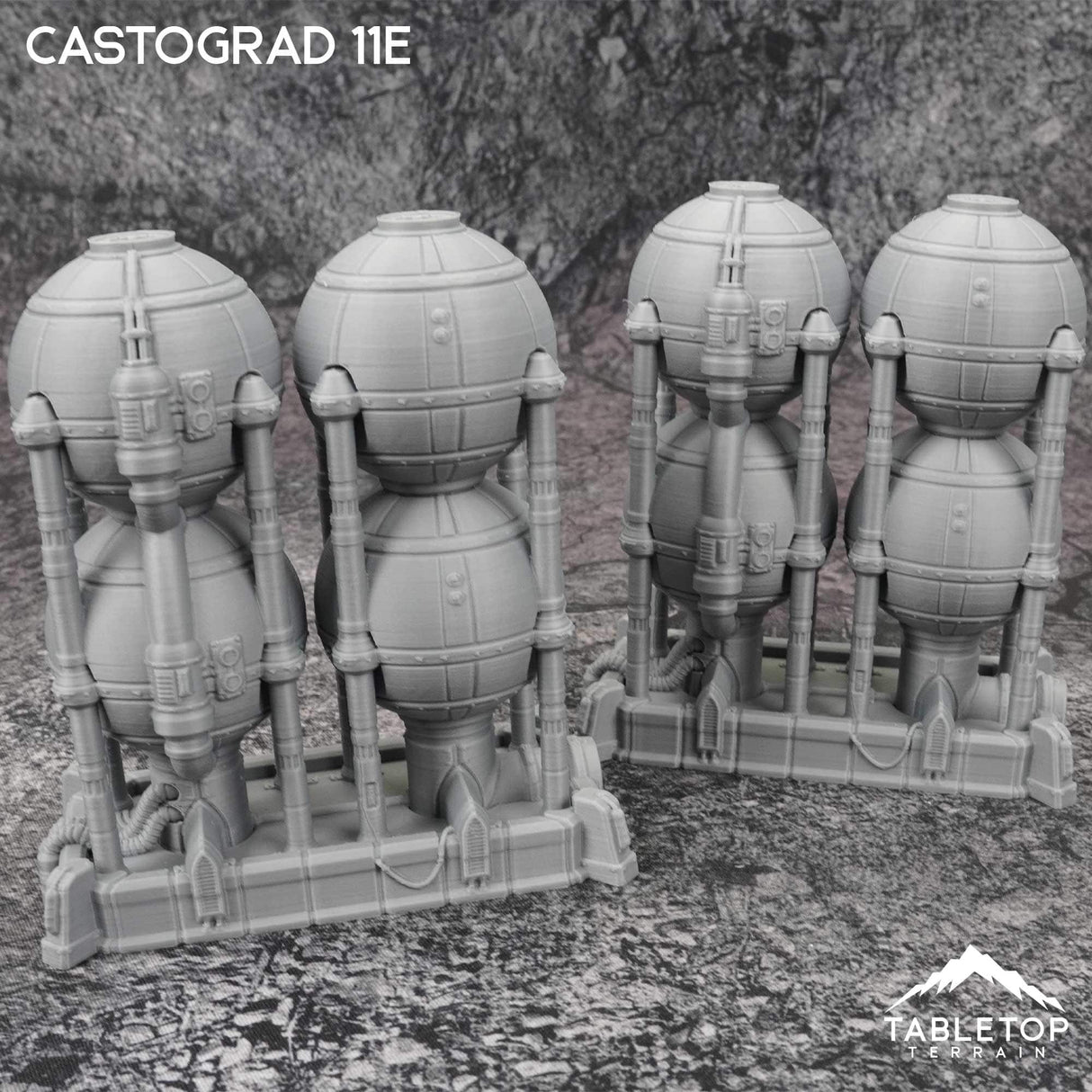 Tabletop Terrain Terrain Castograd 11e Tournament Terrain Set