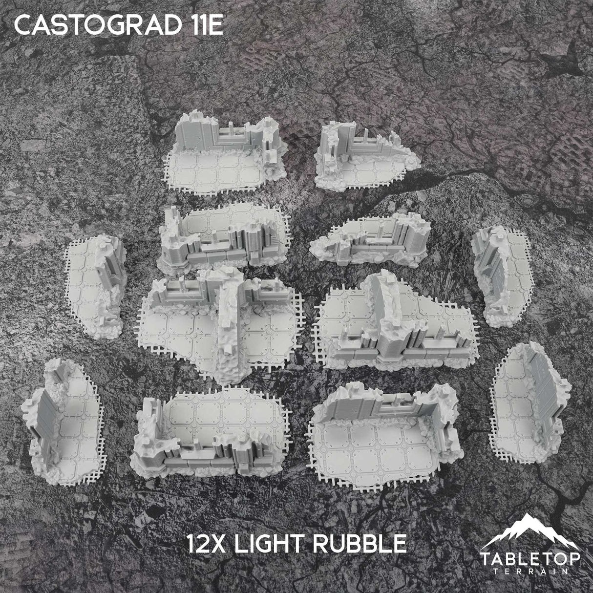 Tabletop Terrain Terrain Castograd 11e Tournament Terrain Set