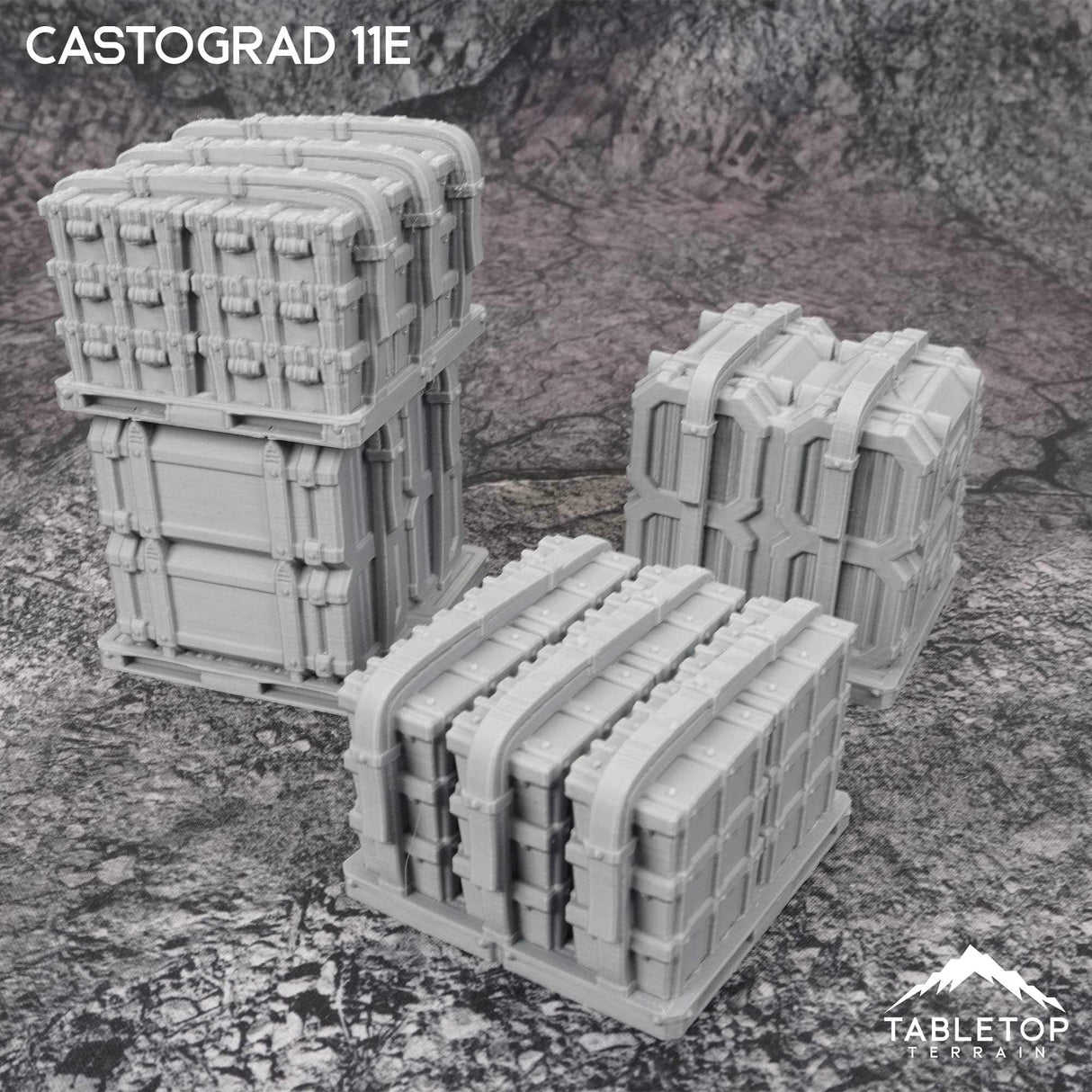 Tabletop Terrain Terrain Castograd 11e Tournament Terrain Set