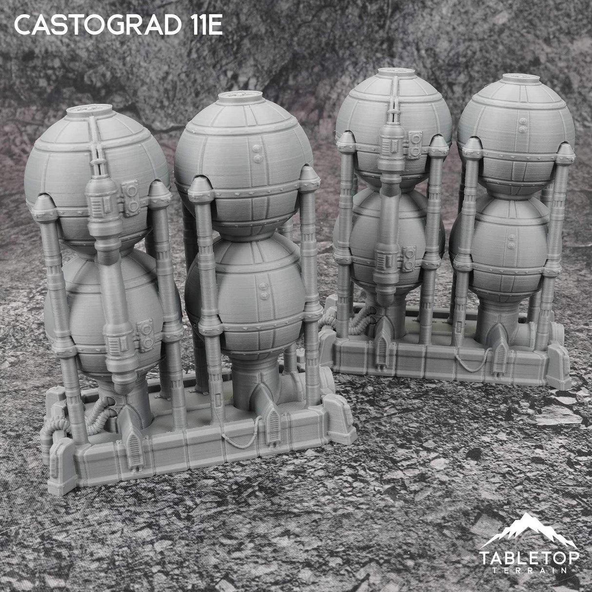 Tabletop Terrain Terrain Castograd 11e Tournament Terrain Set