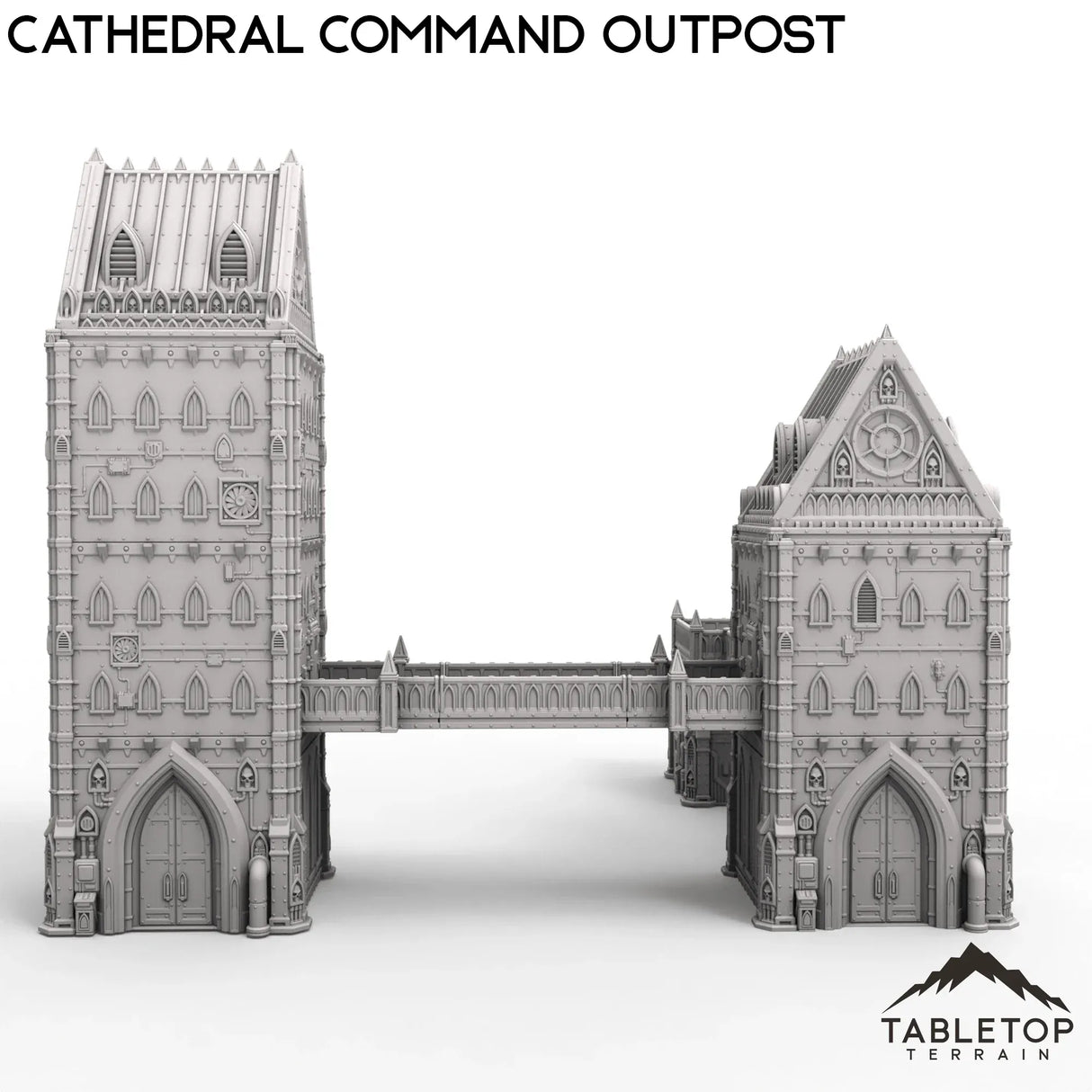 Tabletop Terrain Terrain Cathedral Command Outpost- Caelum Turrim #5