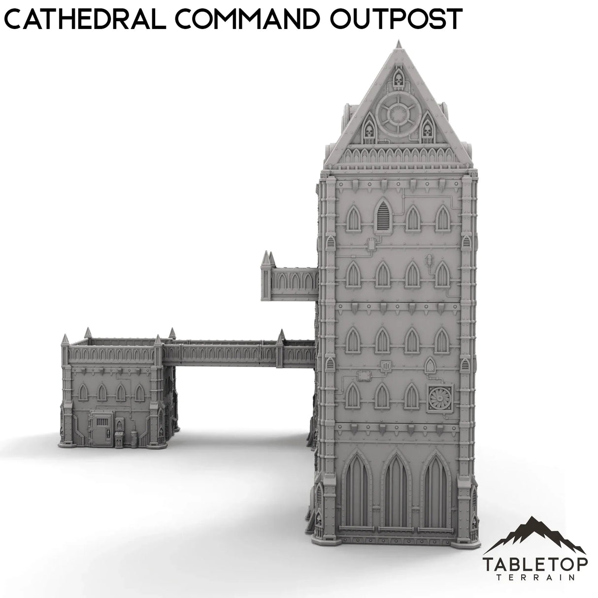 Tabletop Terrain Terrain Cathedral Command Outpost- Caelum Turrim #5