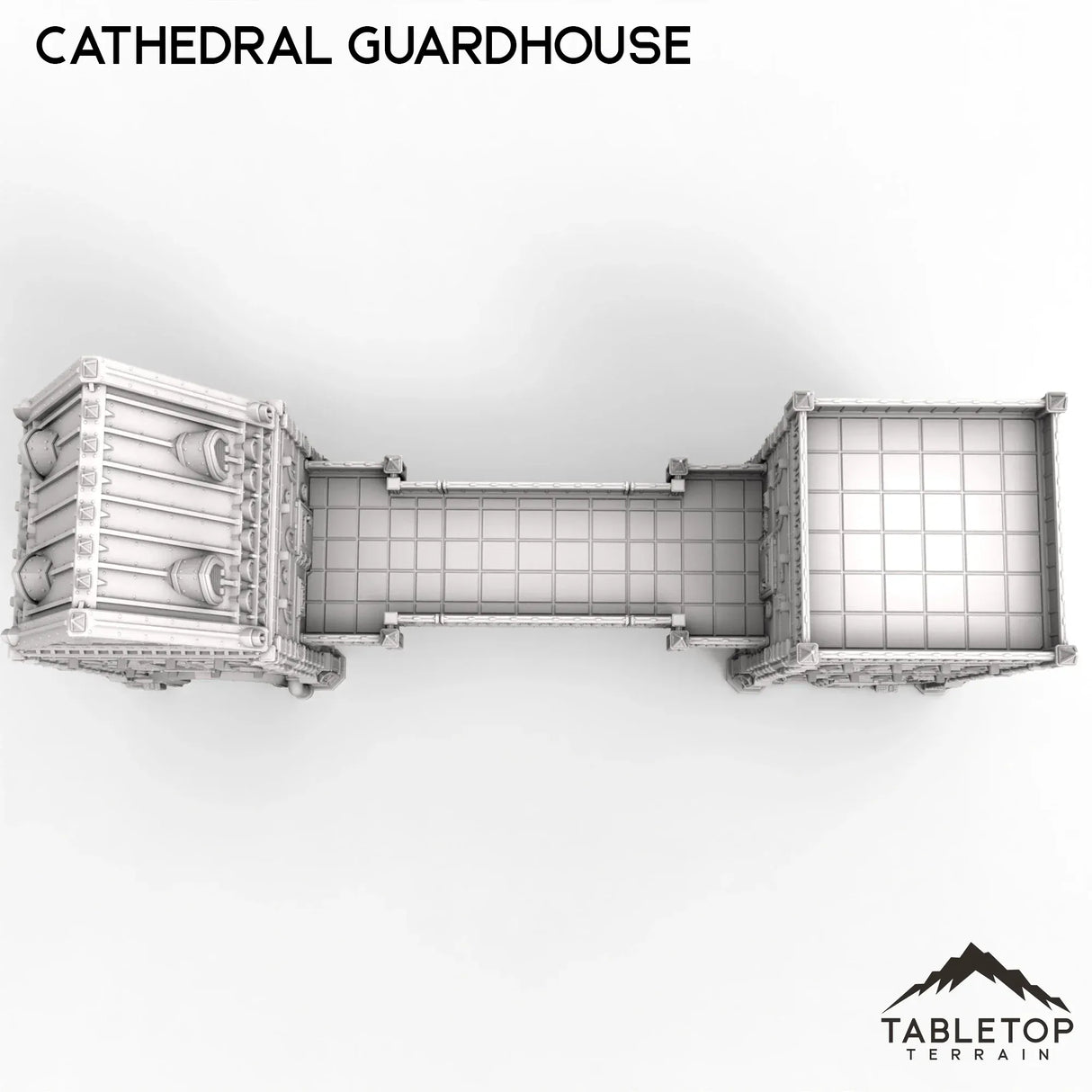 Tabletop Terrain Terrain Cathedral Guardhouse - Caelum Turrim #4