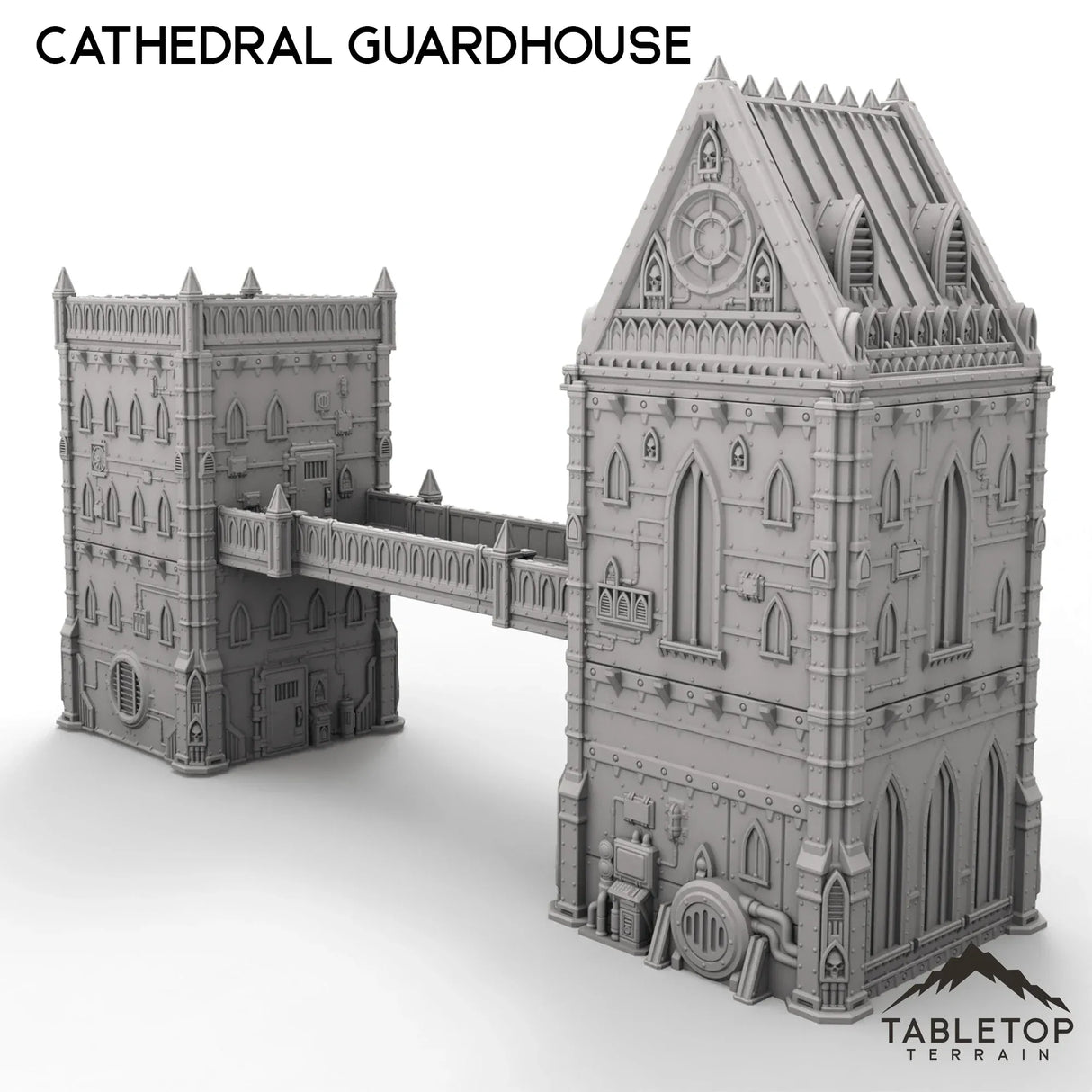 Tabletop Terrain Terrain Cathedral Guardhouse - Caelum Turrim #4
