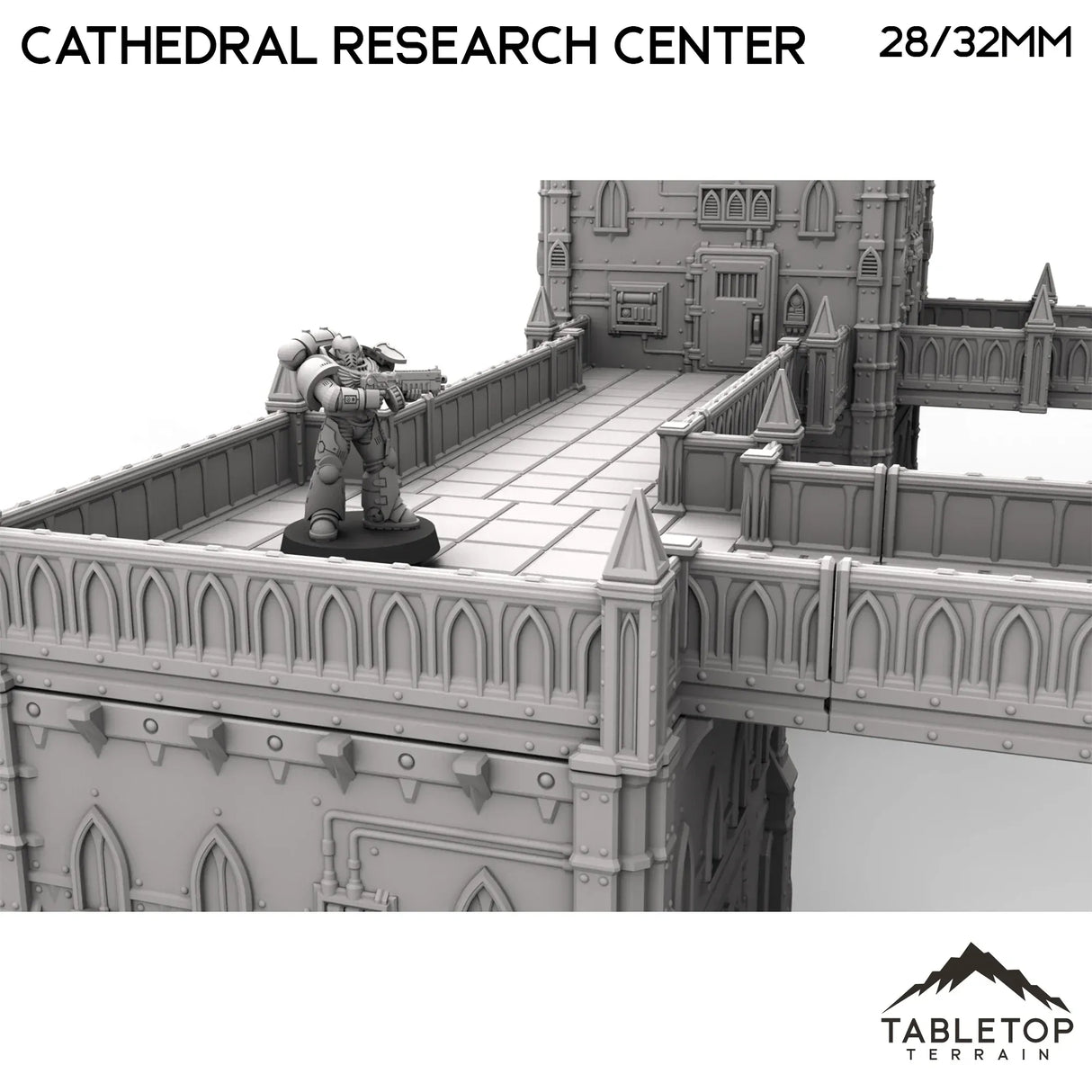 Tabletop Terrain Terrain Cathedral Research Center-Caelum Turrim #2