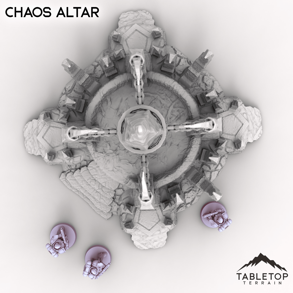 Tabletop Terrain Terrain Chaos Altar