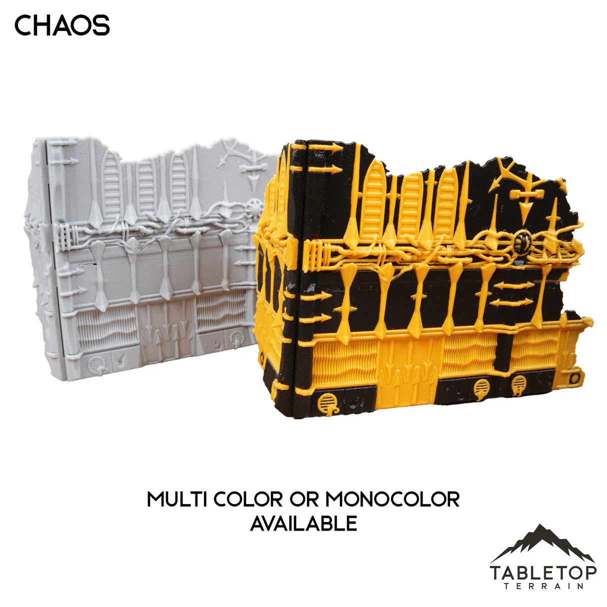 Tabletop Terrain Terrain Chaos Foldable Multicolor 10e Tournament Terrain