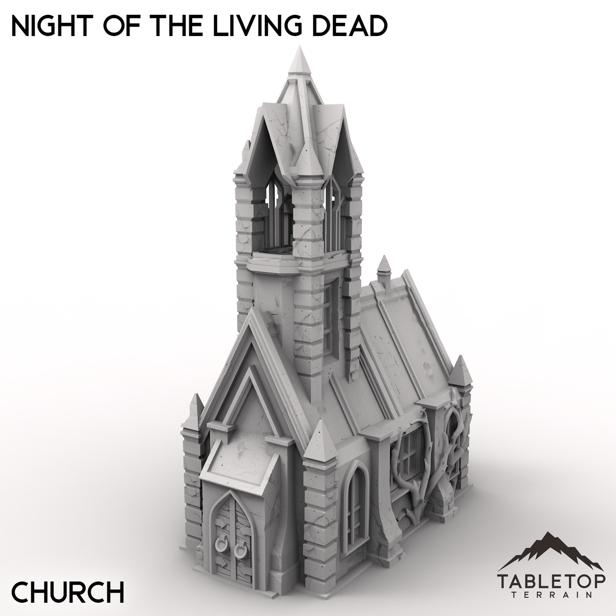 Tabletop Terrain Terrain Church / 32mm Night of the Living Dead