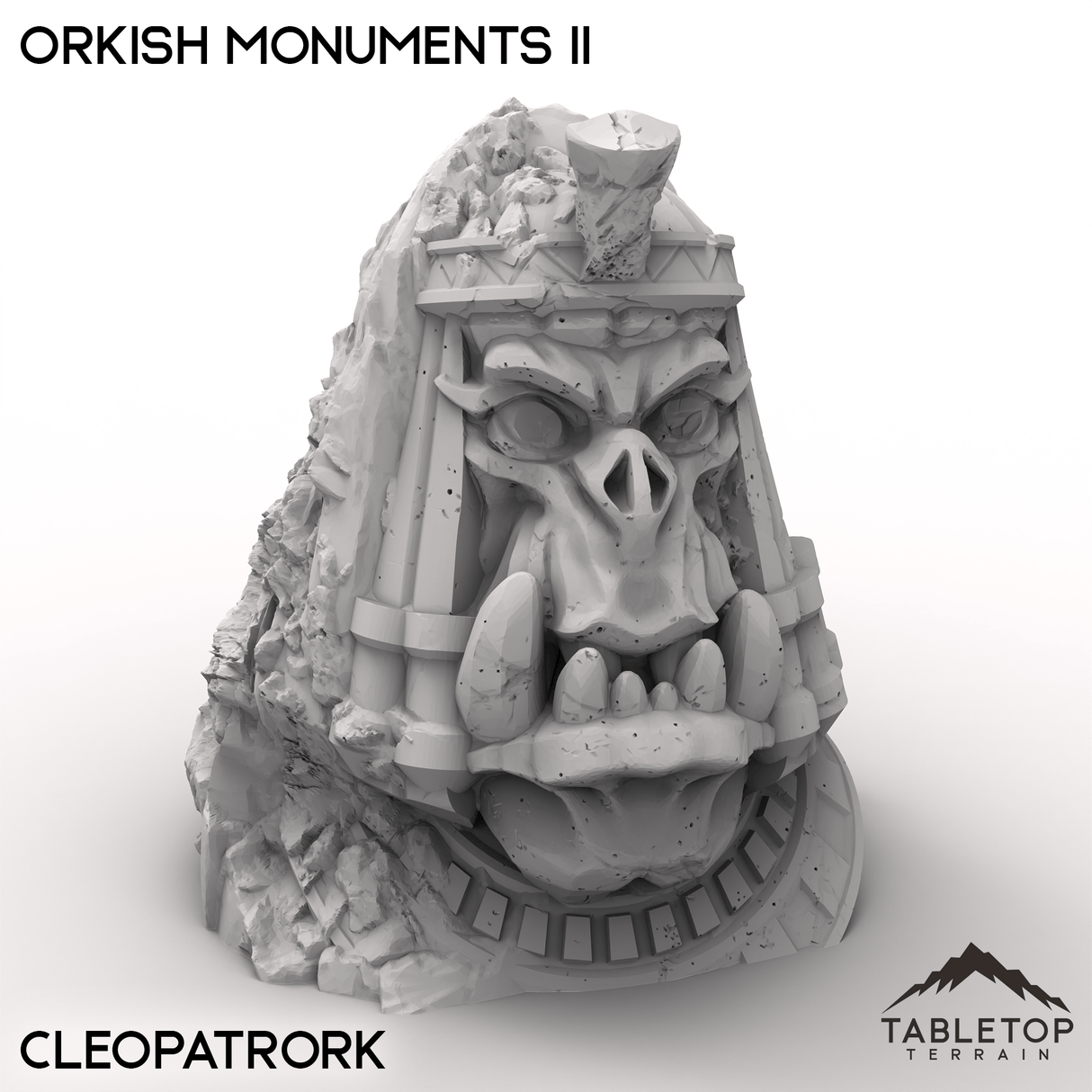 Tabletop Terrain Terrain Cleopatrork / 32mm Orkish Monuments II