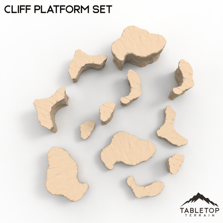 Tabletop Terrain Terrain Cliff Platform Set