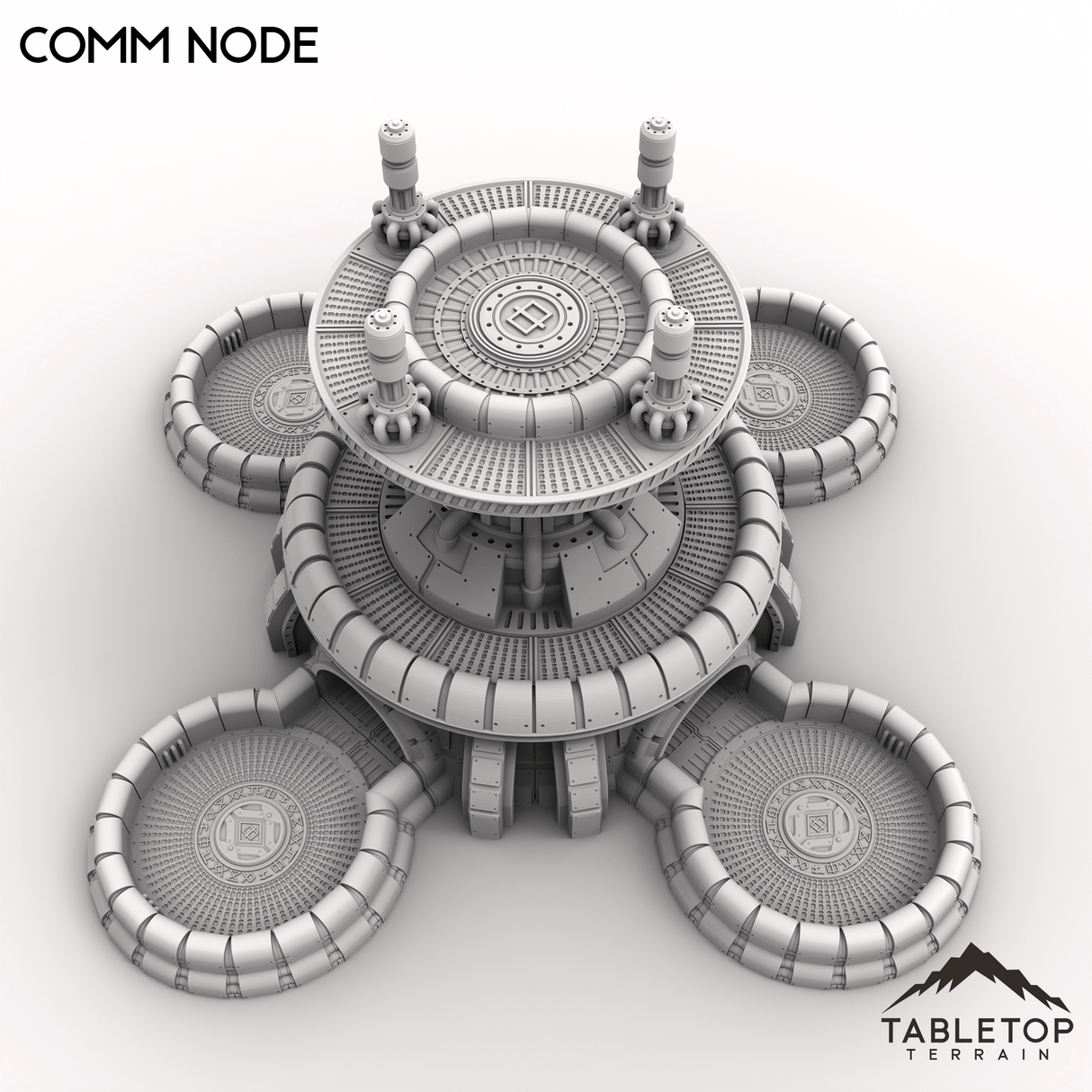 Tabletop Terrain Terrain Comm Node - Vahngart, Garrisoned Moon
