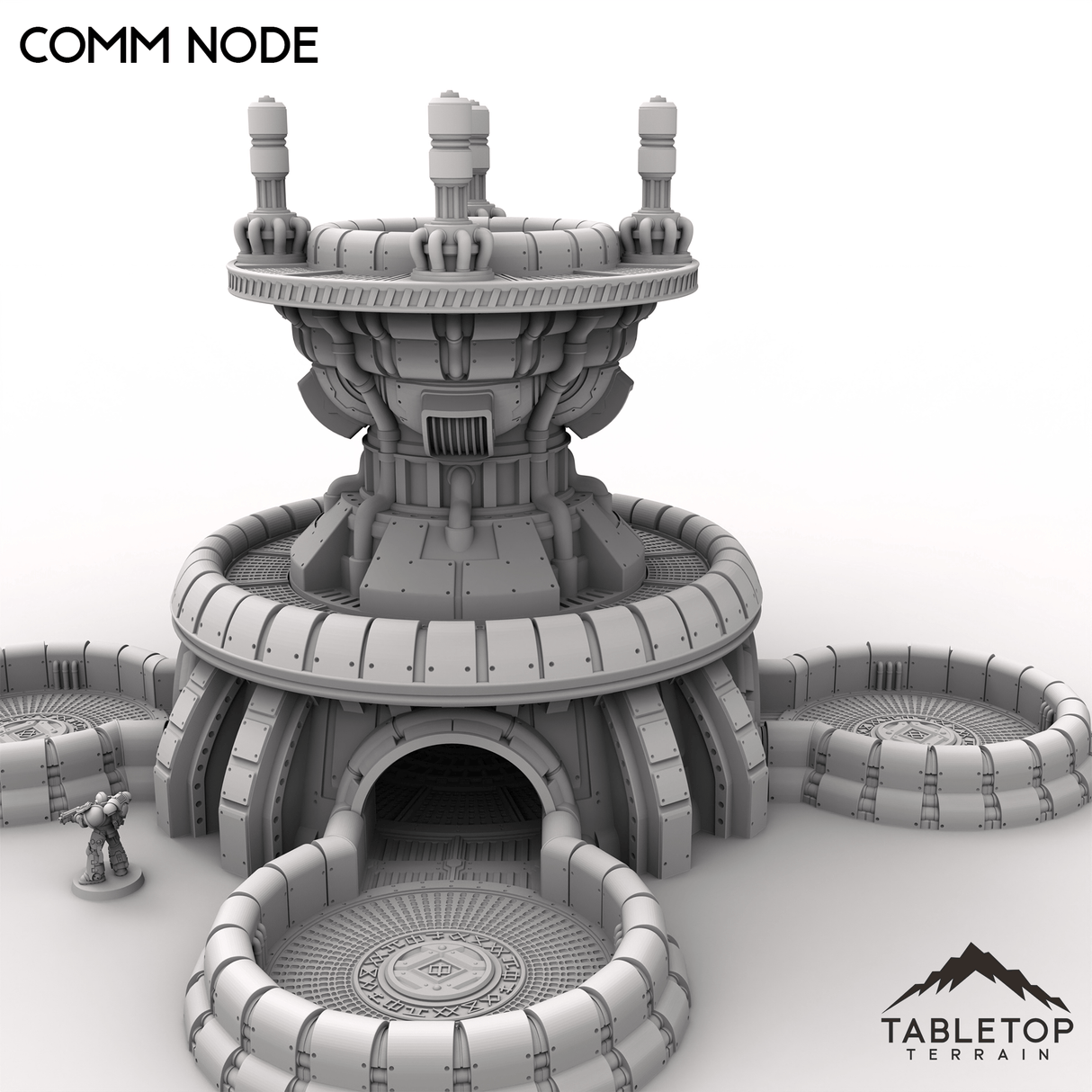 Tabletop Terrain Terrain Comm Node - Vahngart, Garrisoned Moon