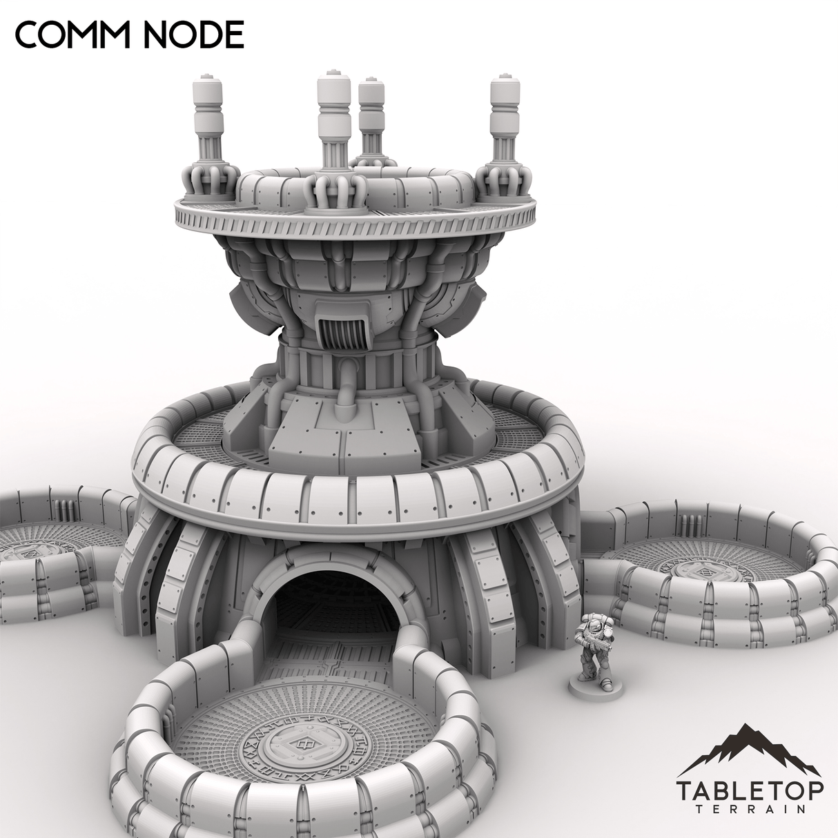 Tabletop Terrain Terrain Comm Node - Vahngart, Garrisoned Moon
