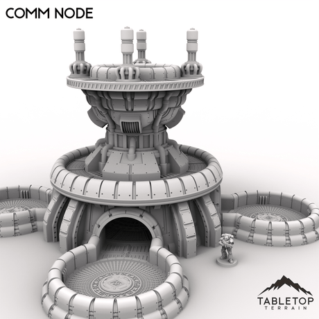 Tabletop Terrain Terrain Comm Node - Vahngart, Garrisoned Moon