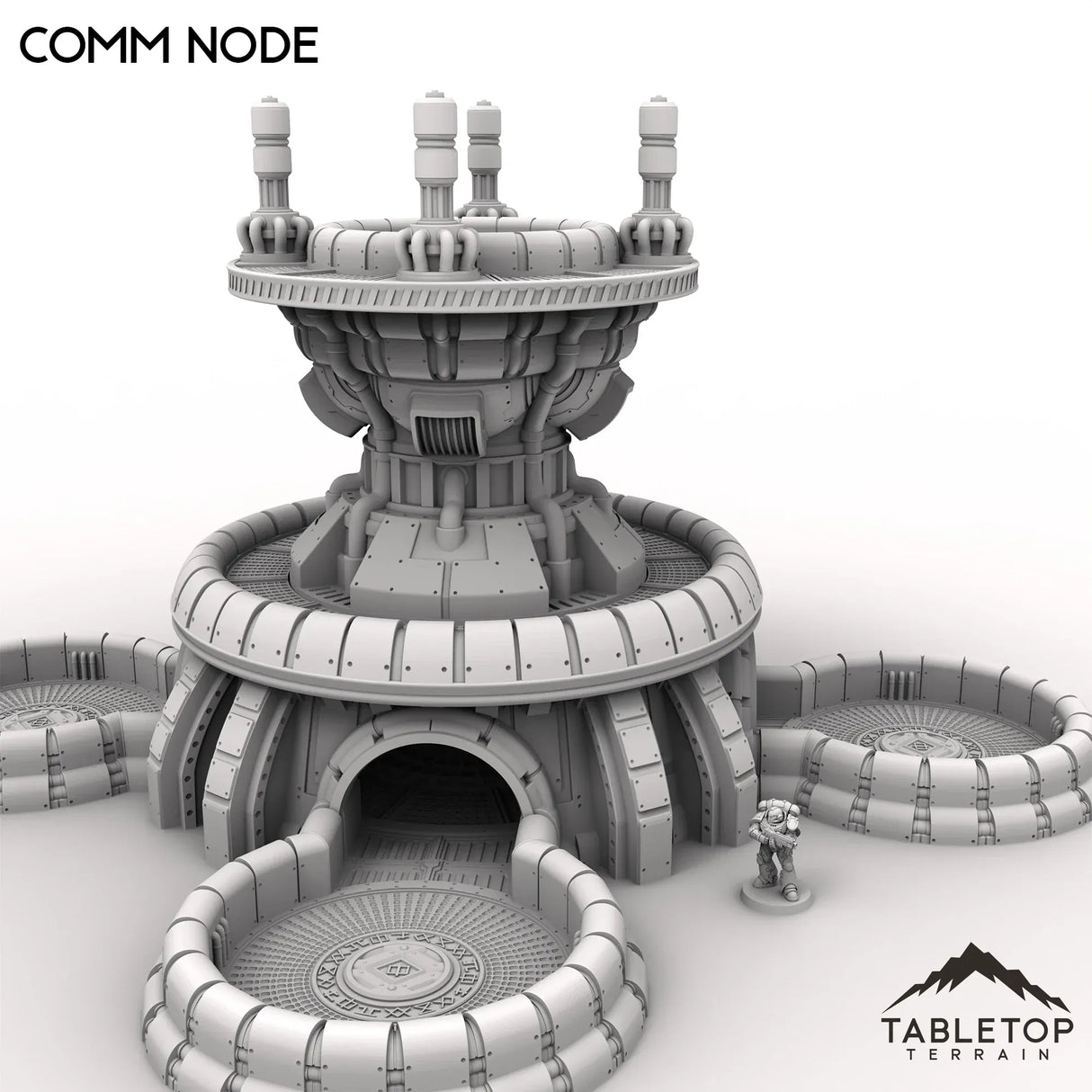 Tabletop Terrain Terrain Comm Node - Vahngart, Garrisoned Moon