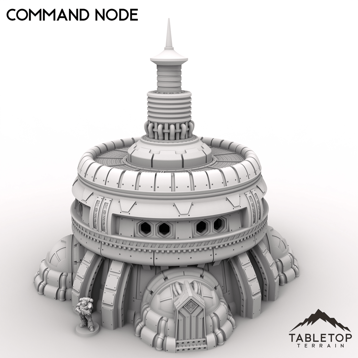Tabletop Terrain Terrain Command Node - Vahngart, Garrisoned Moon