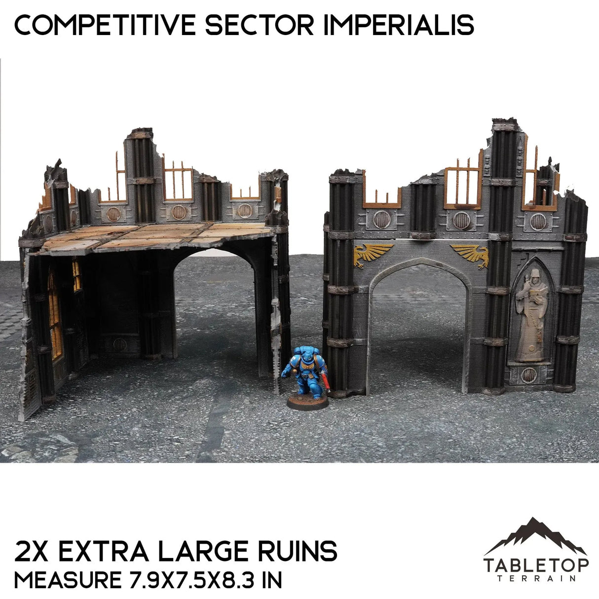 Tabletop Terrain Terrain Competitive Sector Imperialis 10e Table Set