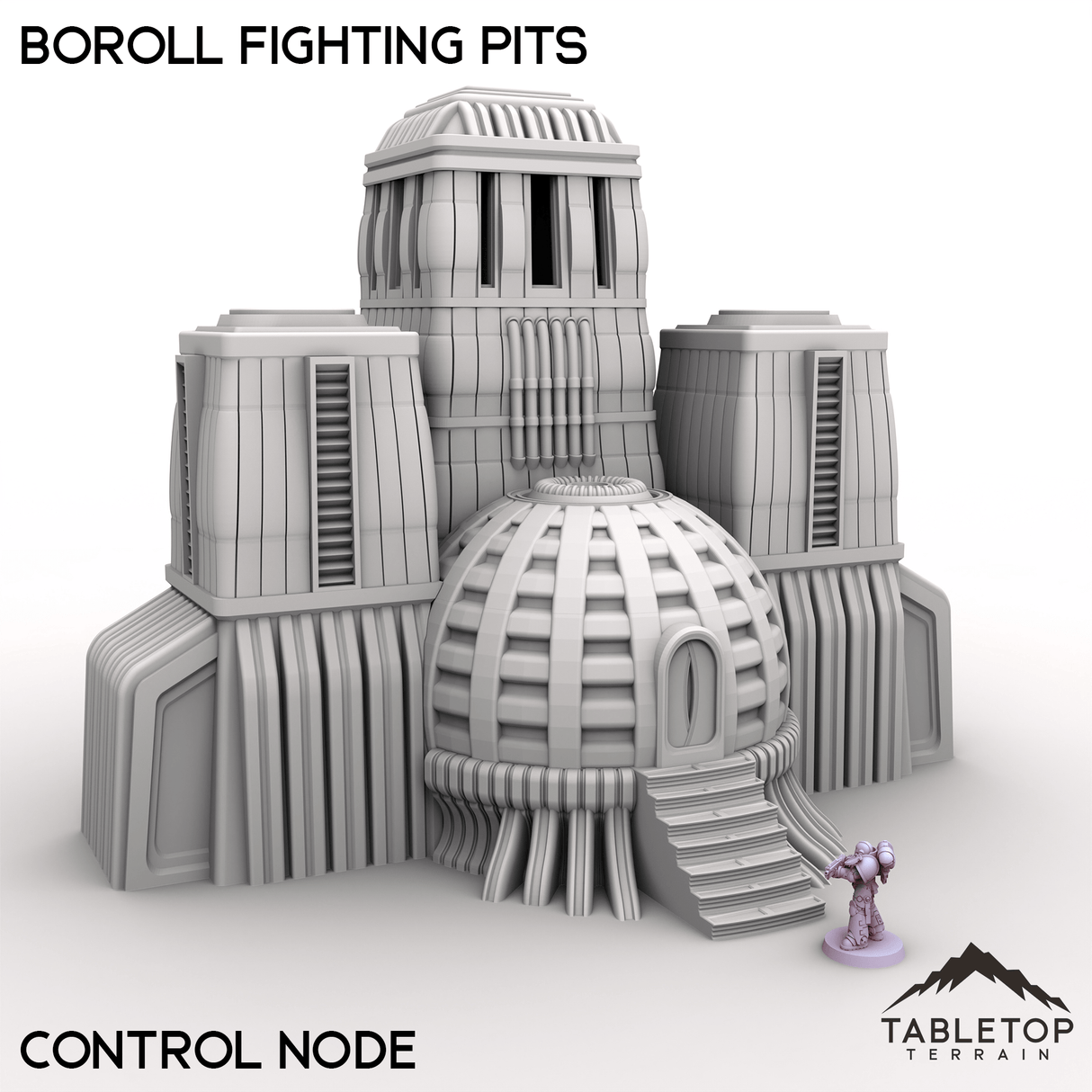 Tabletop Terrain Terrain Control Node / 28/32mm Boroll Fighting Pits