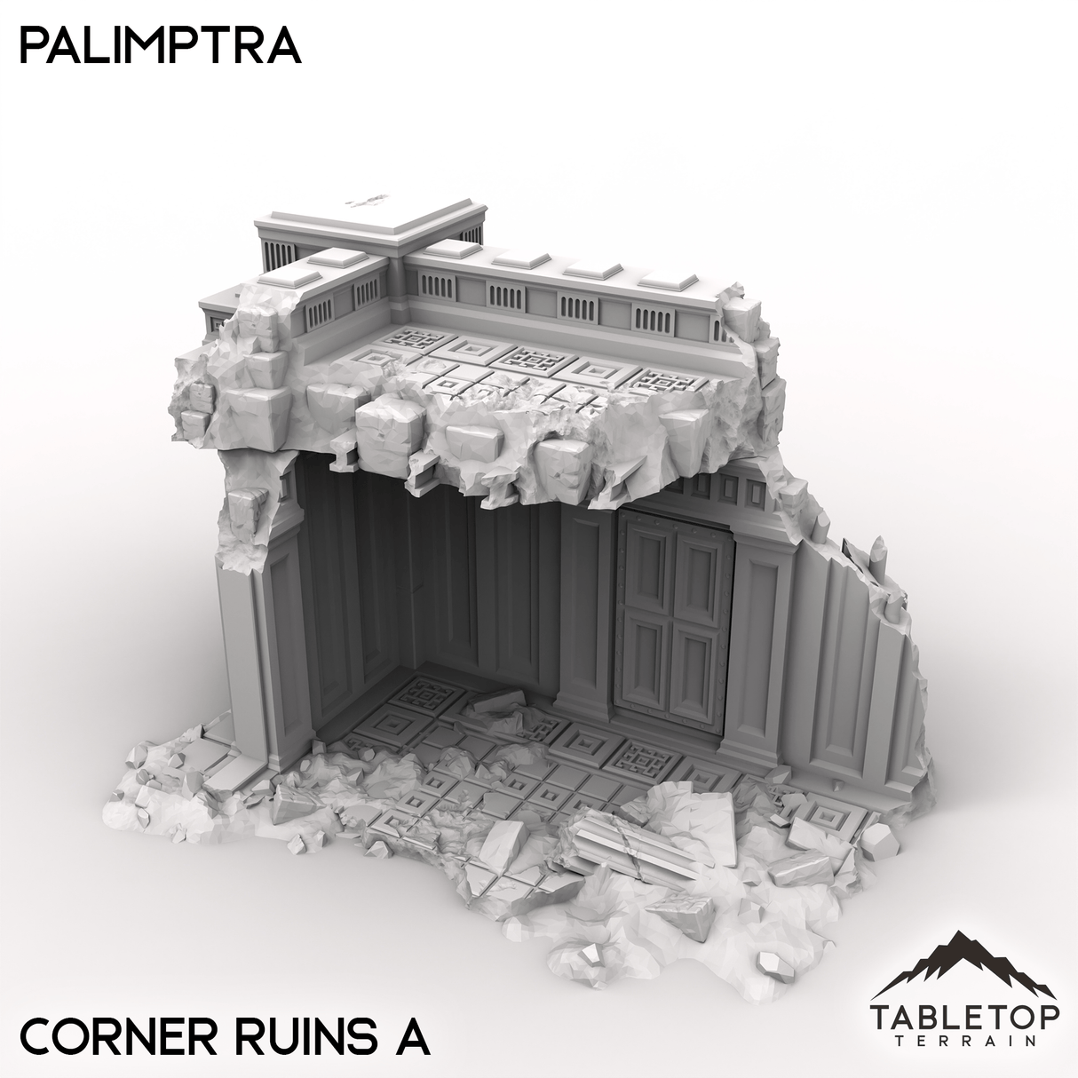 Tabletop Terrain Terrain Corner Ruins A / 32mm Palimptra
