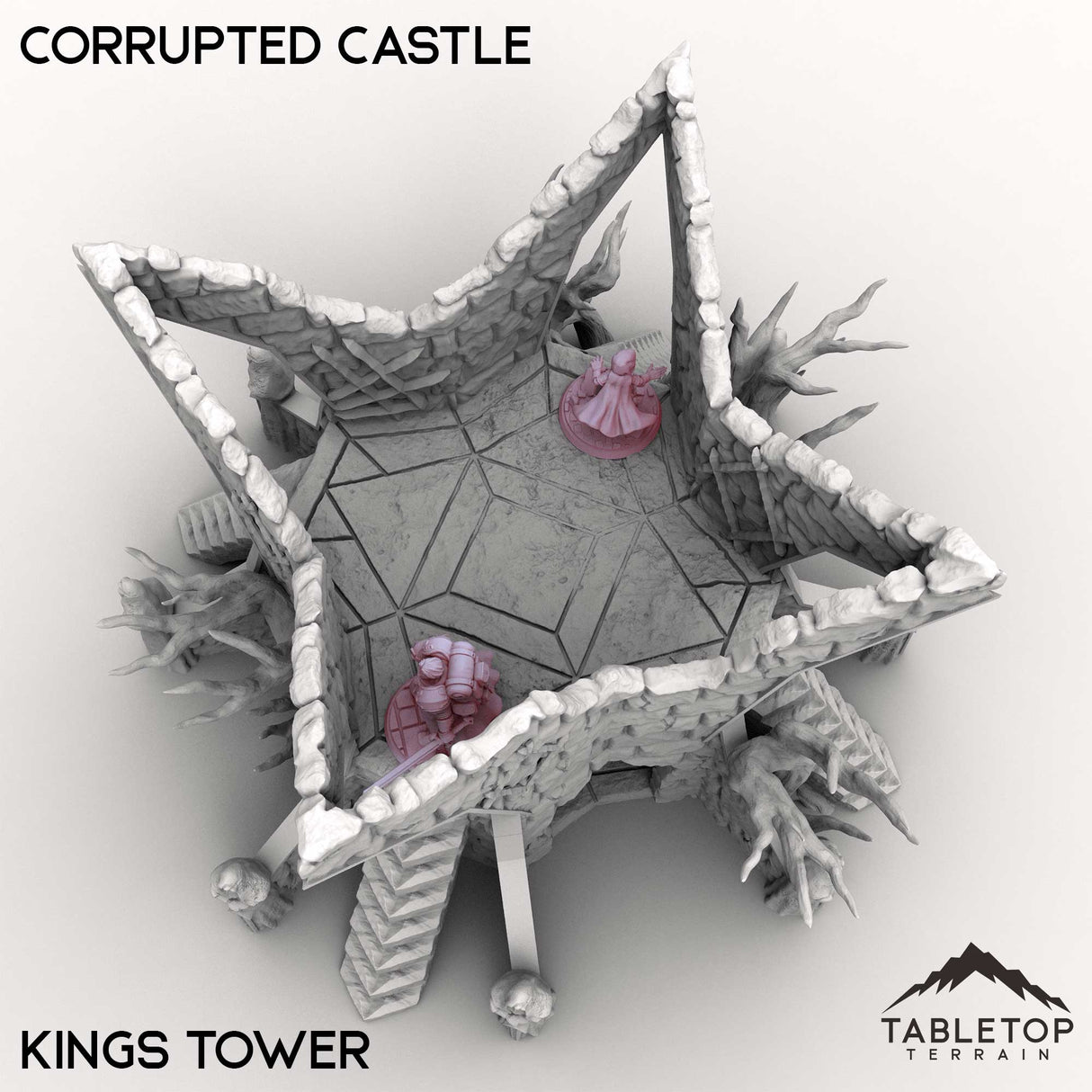 Tabletop Terrain Terrain Corrupted Castle