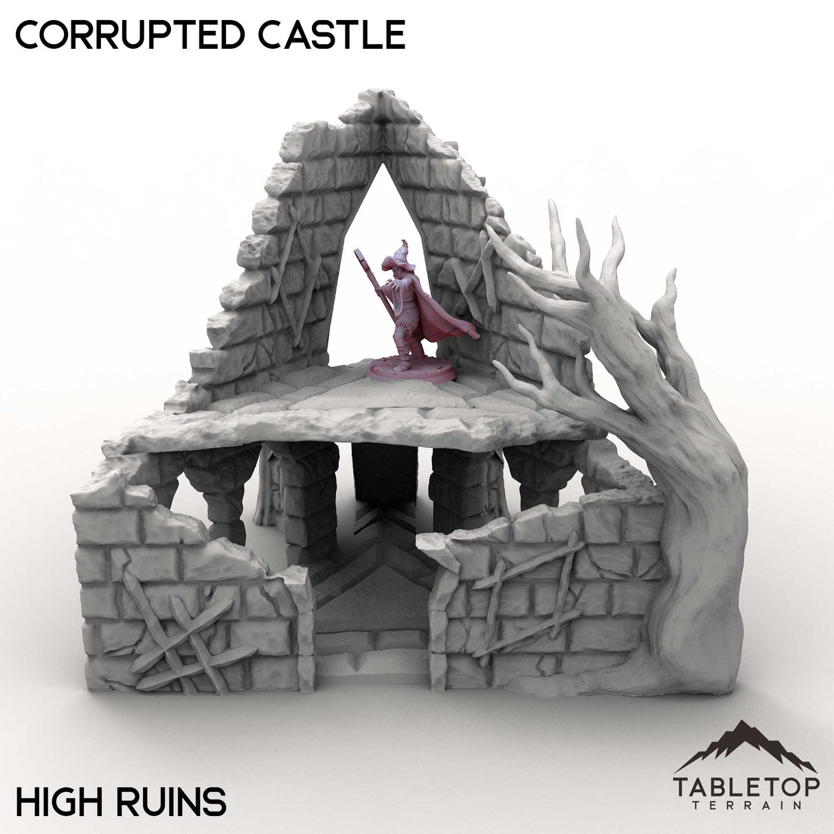 Tabletop Terrain Terrain Corrupted Castle