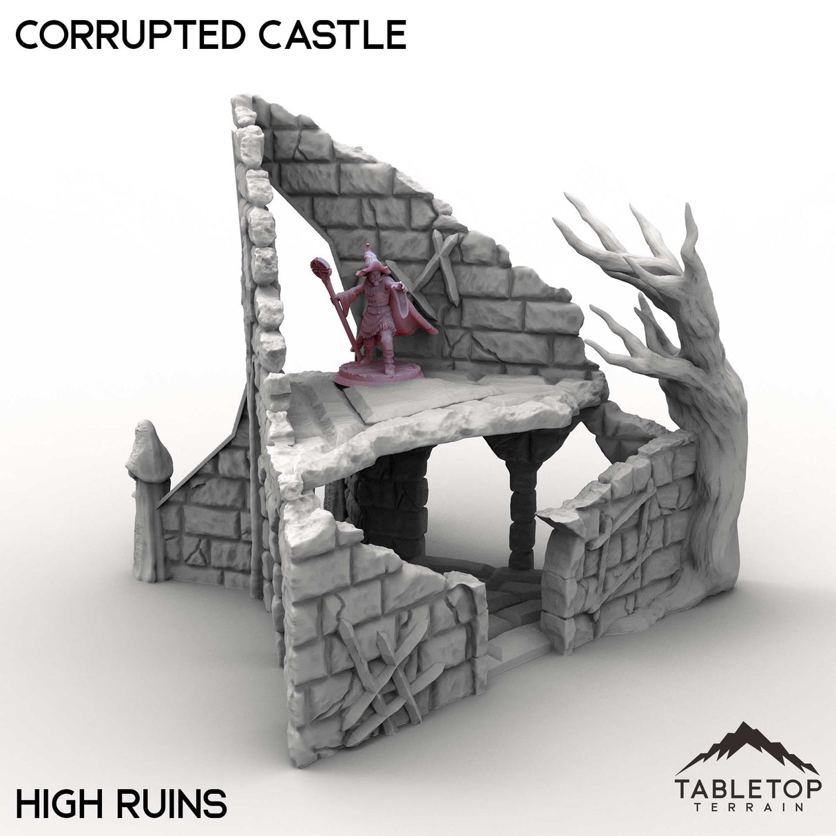 Tabletop Terrain Terrain Corrupted Castle