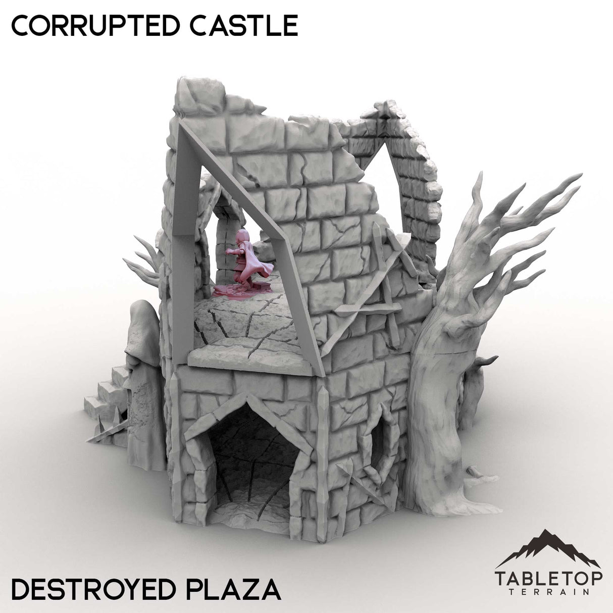 Tabletop Terrain Terrain Corrupted Castle