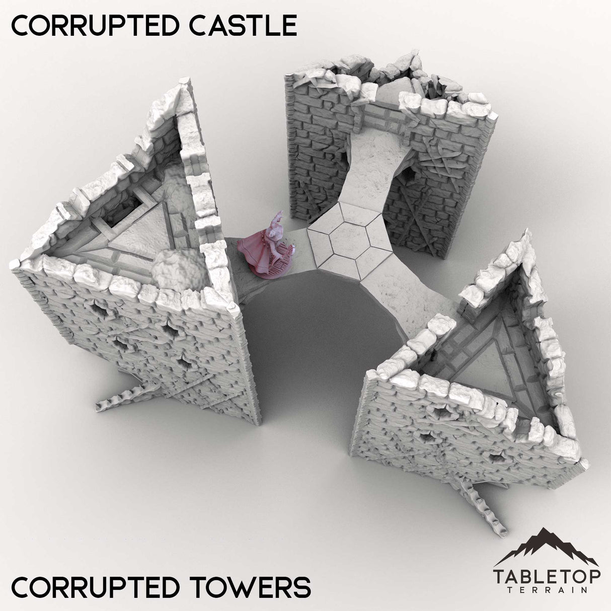 Tabletop Terrain Terrain Corrupted Castle