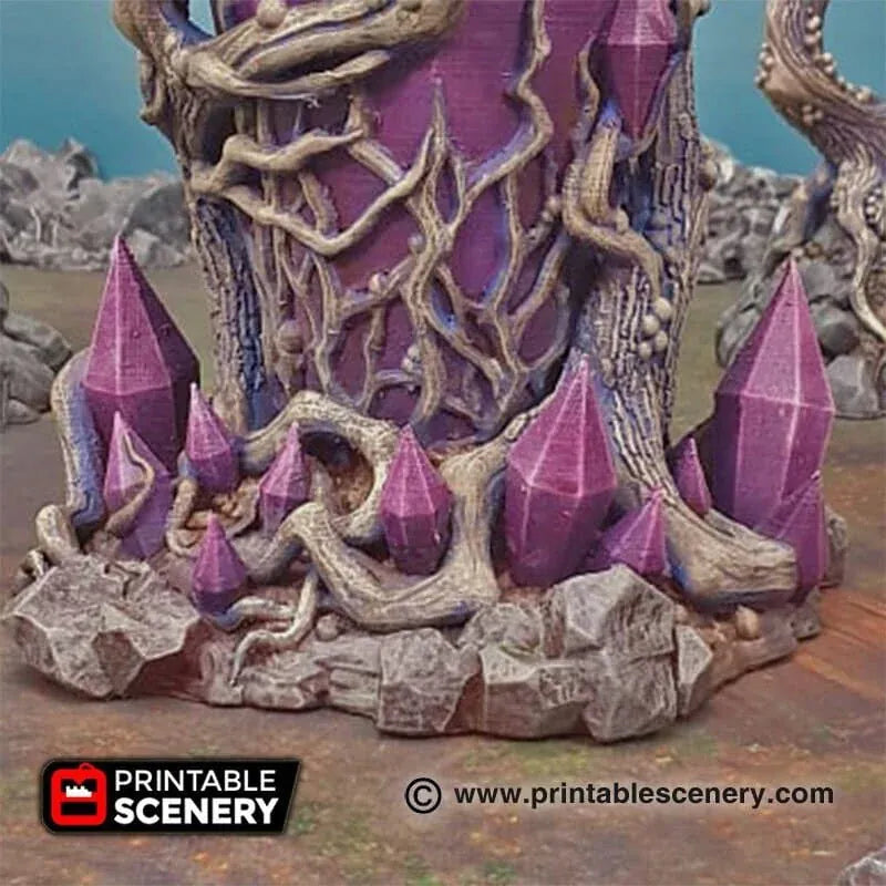 Tabletop Terrain Terrain Corrupted Feyheart - Fantasy Terrain