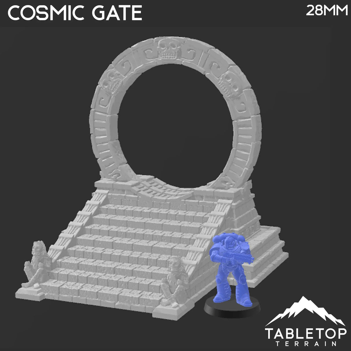 Tabletop Terrain Terrain Cosmic Gate 28mm Cosmic Gate - Fantasy Terrain