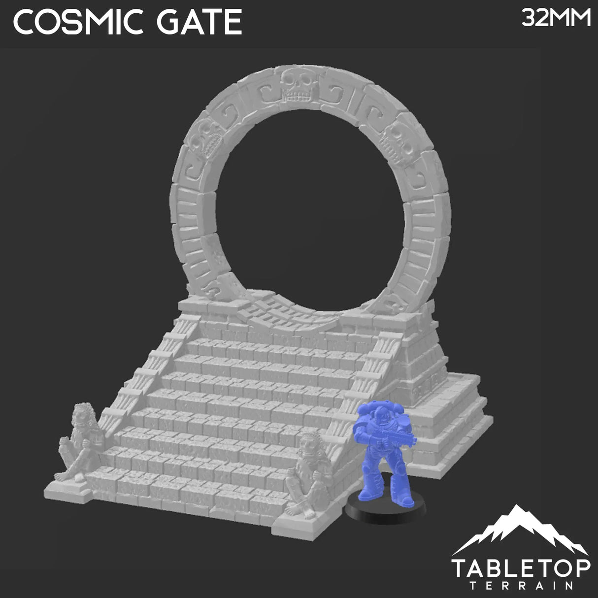 Tabletop Terrain Terrain Cosmic Gate 32mm Cosmic Gate - Fantasy Terrain