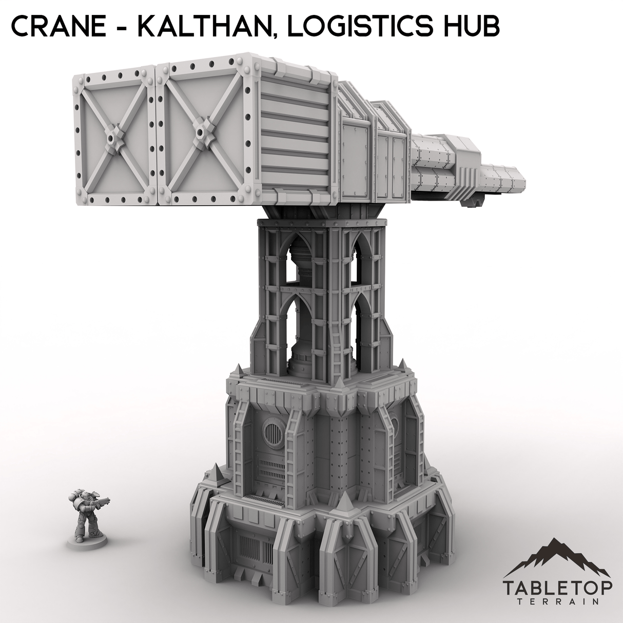 Tabletop Terrain Terrain Crane - Kalthan, Logistics Hub