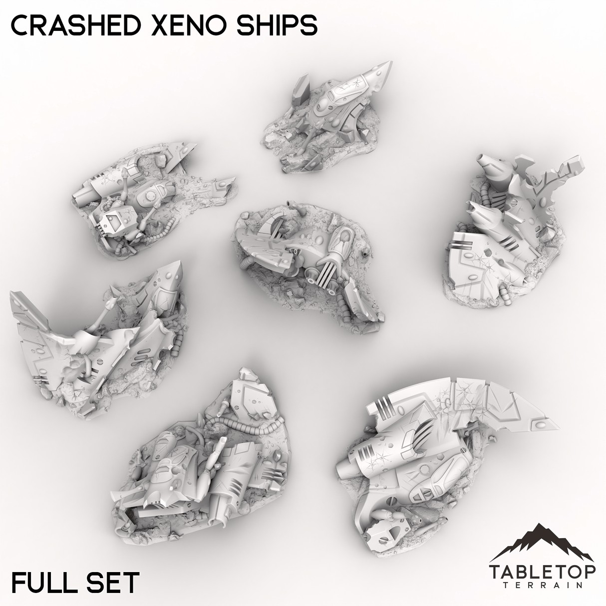 Tabletop Terrain Terrain Crashed Xeno Ships