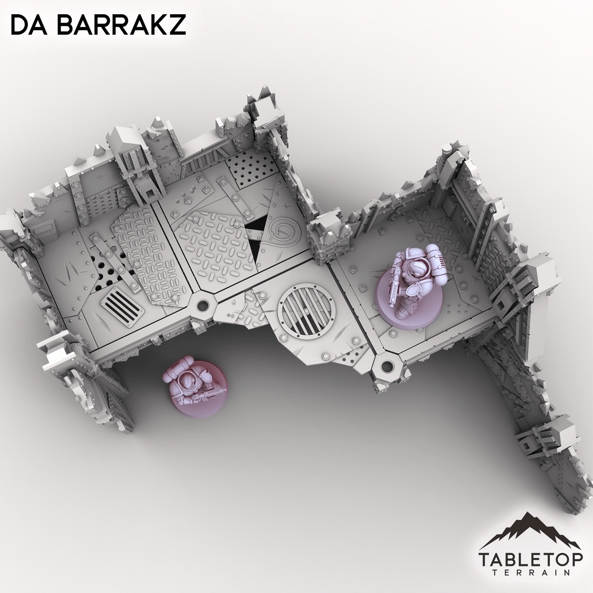 Tabletop Terrain Terrain Da Barrakz - Scrapz Kamp